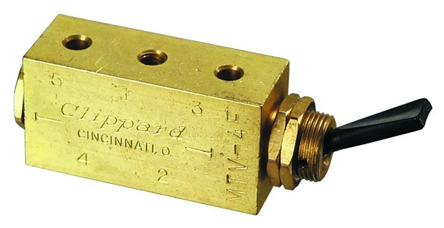 Clippard Manual Way Way Way Position Air Valves