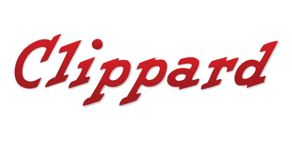 Clippard logo - miniature pneumatic valves and controls